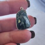 Serafinita Colgante Plata I Conectar con tus Guías