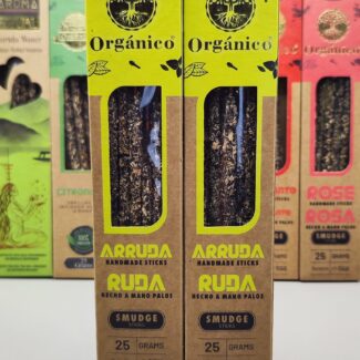 Incienso Orgánico de Ruda – Protección y Limpieza Energética Natural