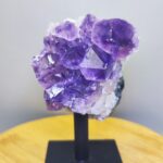 Drusa de Cuarzo Cristal en Peana Calidad Extra | Purificación – Energía – Claridad