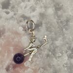 Colgante Bruja Plata con Amatista | Protección – Intuición y Claridad