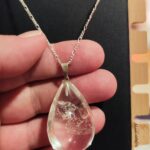 Colgante Plata Cuarzo Cristal | Limpieza – Energía – Claridad
