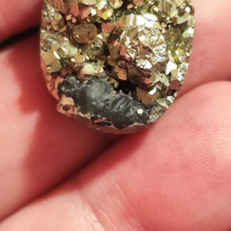 Colgante Plata Pirita | Abundancia – Éxito – Protección