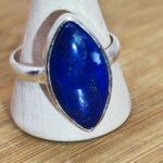 Anillo Ajustable de Lapislázuli en Plata | Sabiduría – Intuición