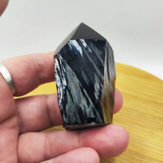Punta Generadora Obsidiana Negra | Protección – Limpieza – Fortaleza